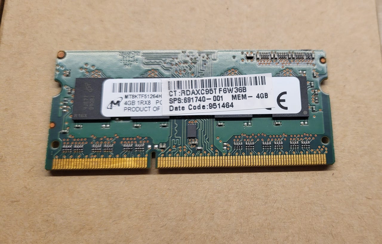 Micron 4GB DDR3L-1600 SO-DIMM – MT8KTF51264HZ-1G6 | Tori