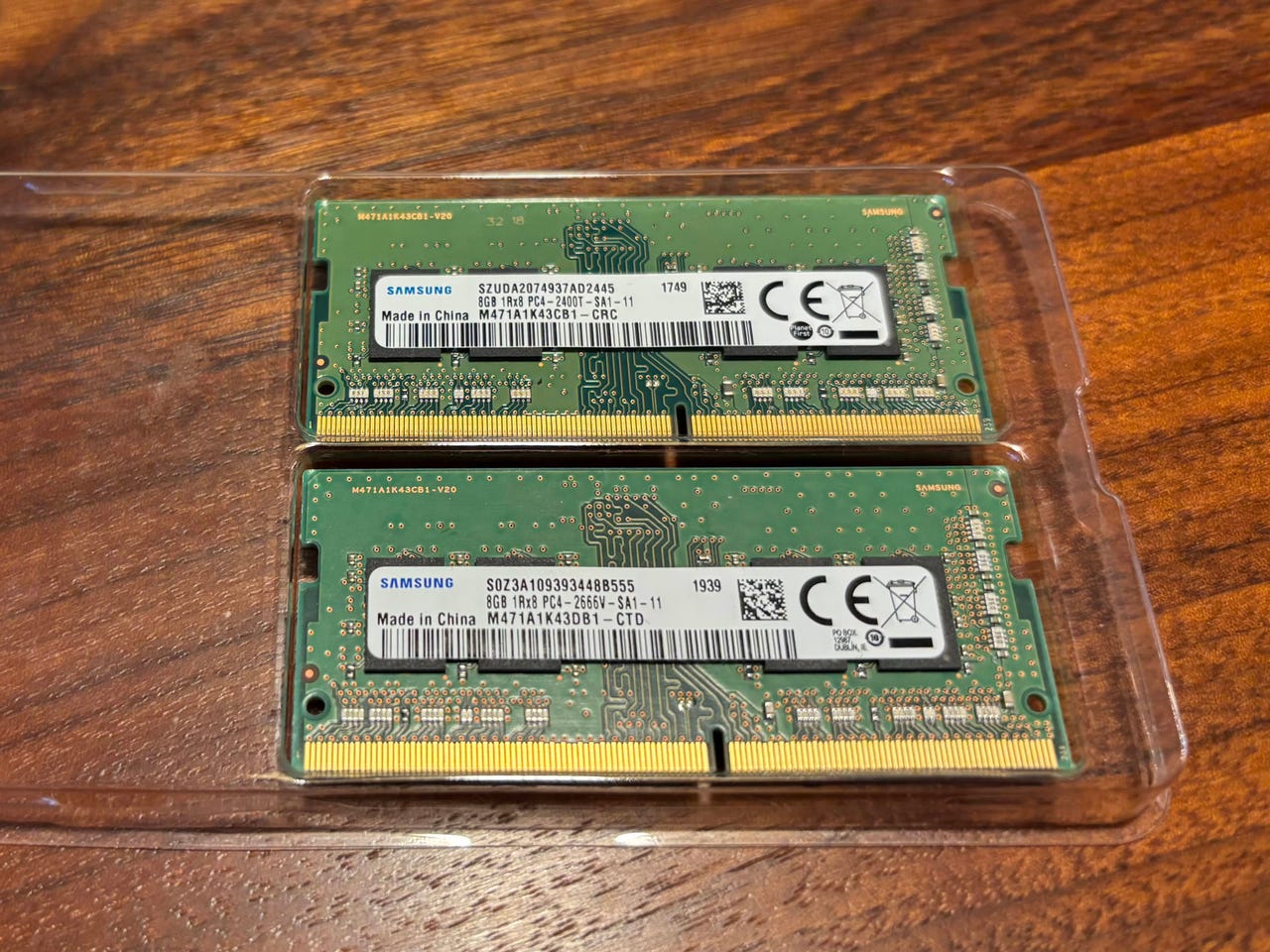 Samsung 2 × 8 GB DDR4 SO-DIMM -muistit (16 GB), 2400/2666 MHz | Tori