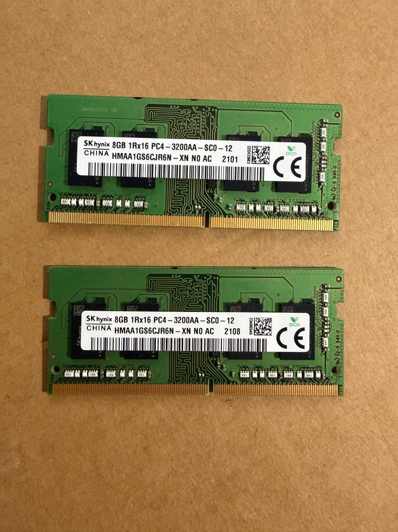 SK hynix 16 GB (2×8 GB) DDR4-3200 SODIMM läppärimuisti | Tori