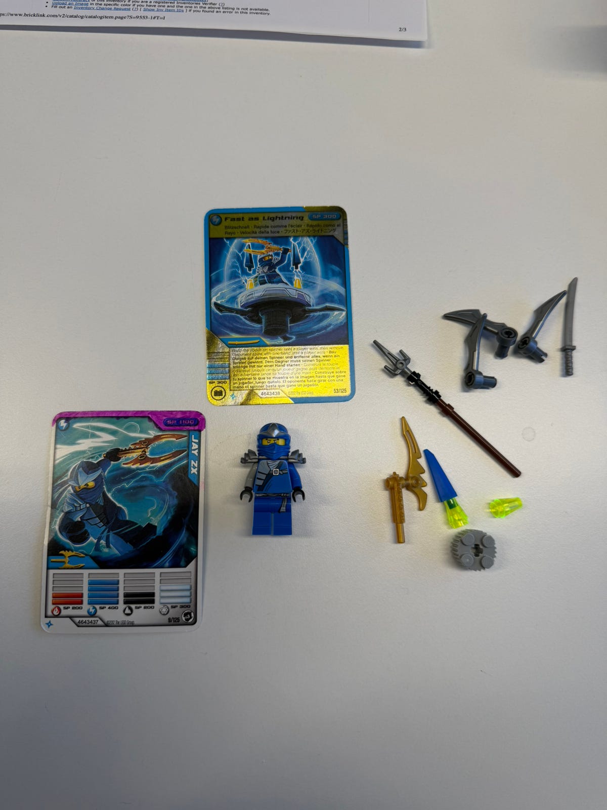 LEGO Ninjago 9553 Jay ZX polybag | Tori