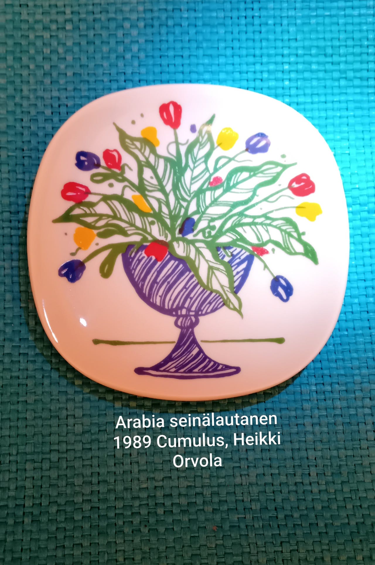 Arabia Cumulus 1989 seinälautanen, Heikki Orvola | Tori