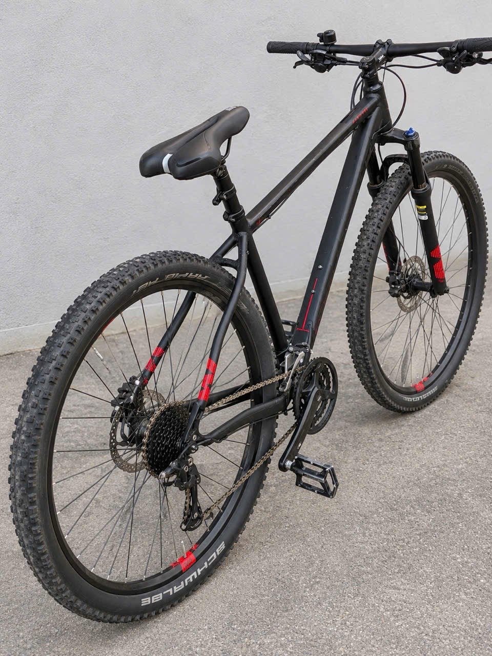 White XC 290 Comp 29” runkokoko xl,maastopyörä, musta-punainen | Tori