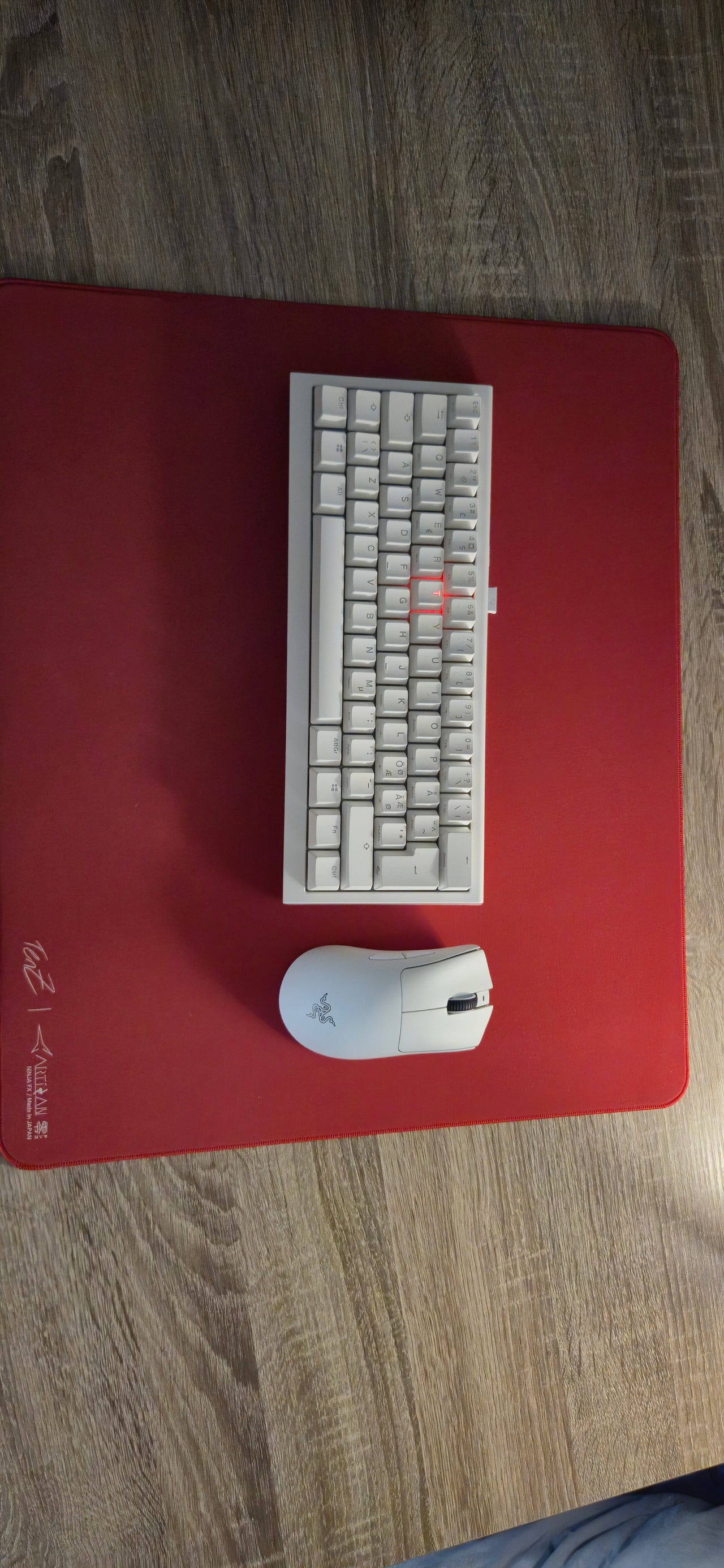 Razer DeathAdder V3 Pro, Ducky One X Mini Wireless & Artisan FX Zero | Tori