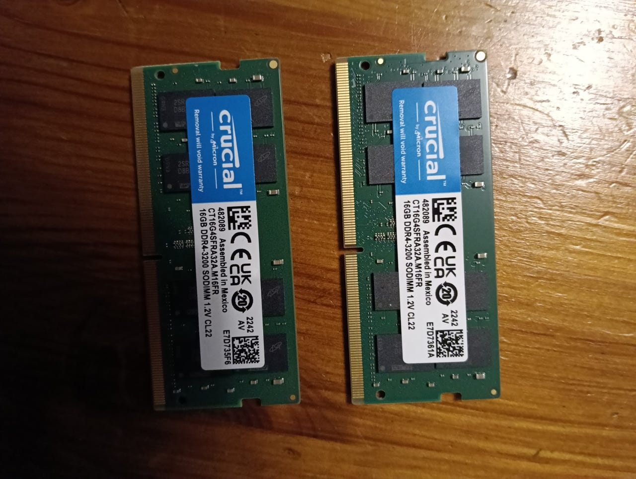 Crucial 32GB (2 x 16GB) DDR4 3200MHz SO-DIMM -muistikitti (Micron-sirut ...