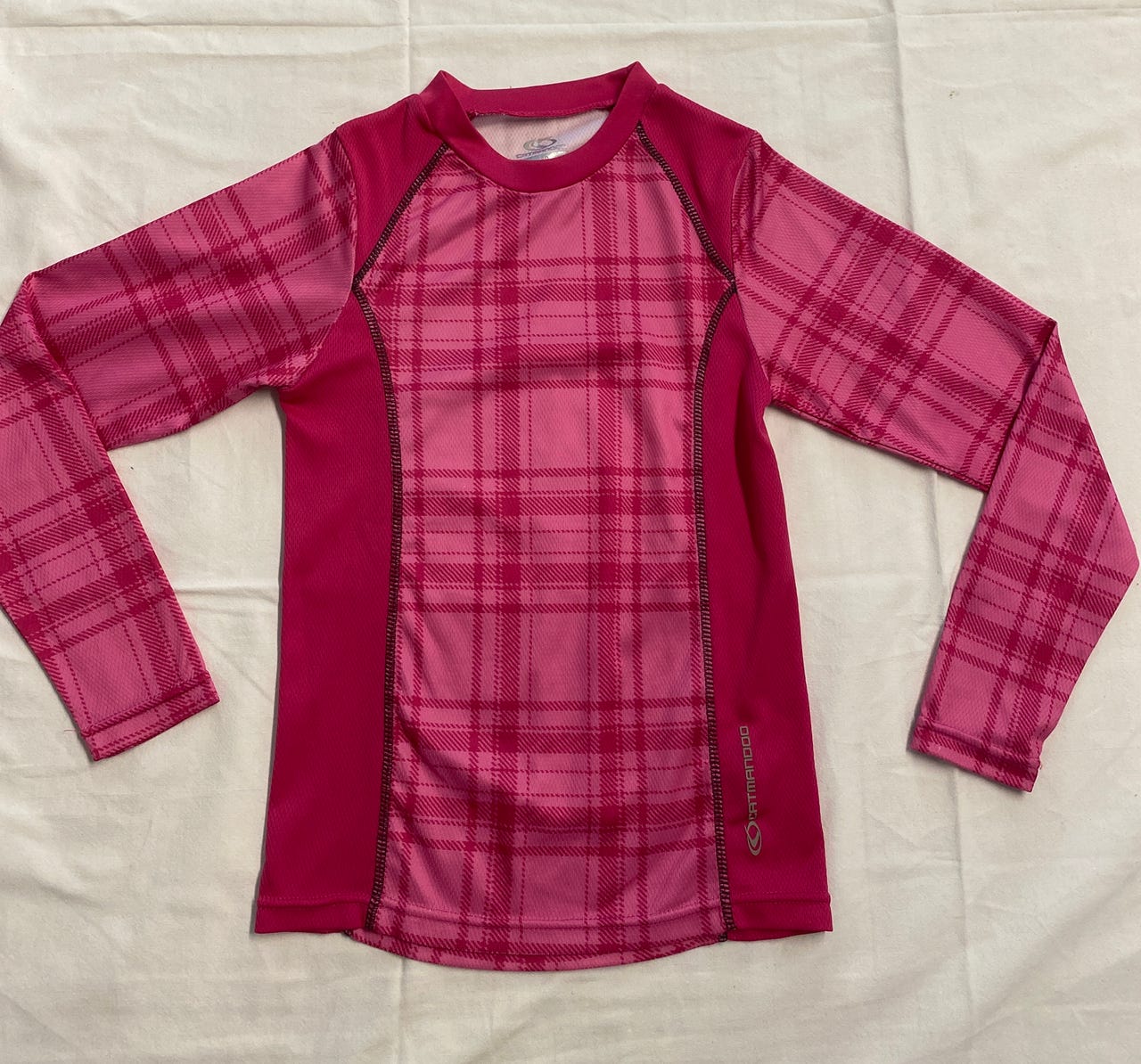 Pinkki urheilupaita 140 cm