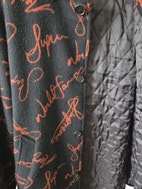 Supreme Script Logos Wool Overcoat (Black) FW20 | Tori