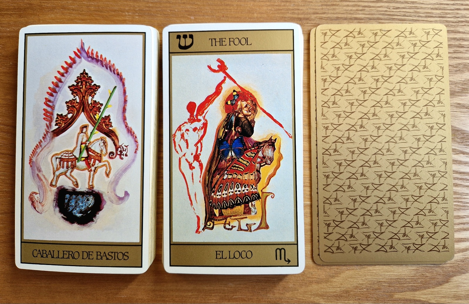RARE VINTAGE Original 1984 Salvador Dali Tarot Universal