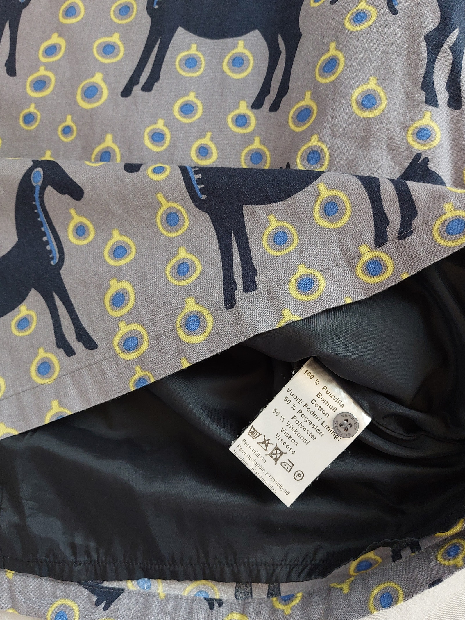 Marimekko musta tamma 36 | Tori