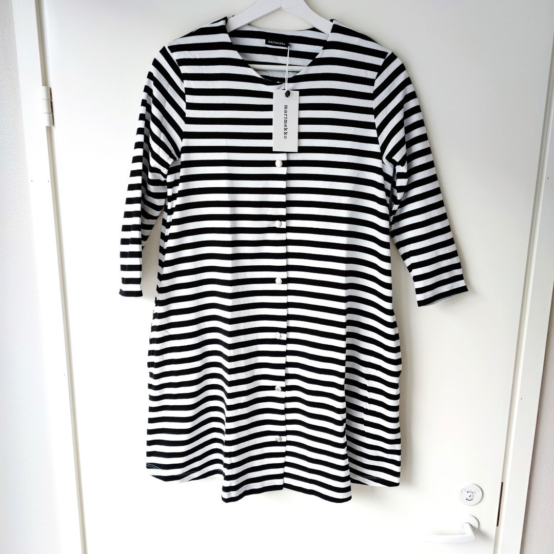 Marimekko Tasaraita Tuike mekko / Tunika xs | Tori