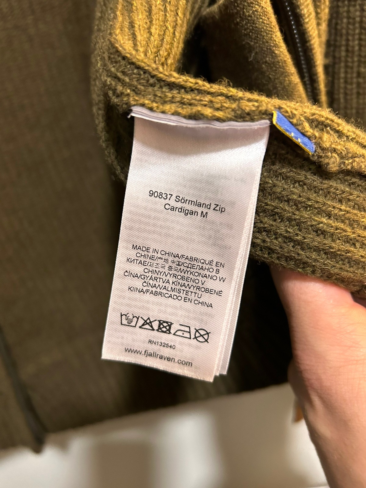 Fjällräven sörmland zip cardigan best sale