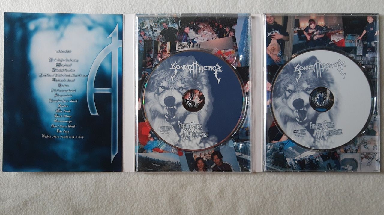 Sonata Arctica For the Sake of Revenge CD + DVD | Tori