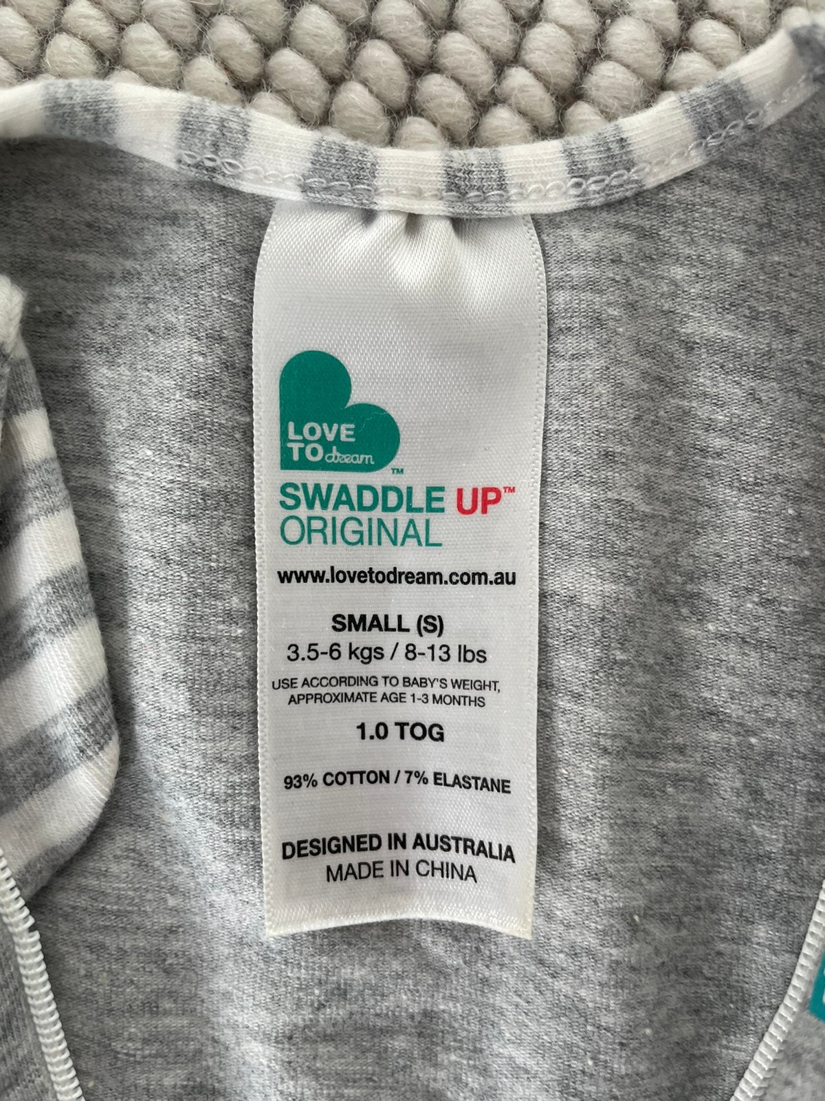 Swaddle Up kapalopussi koko S Tori