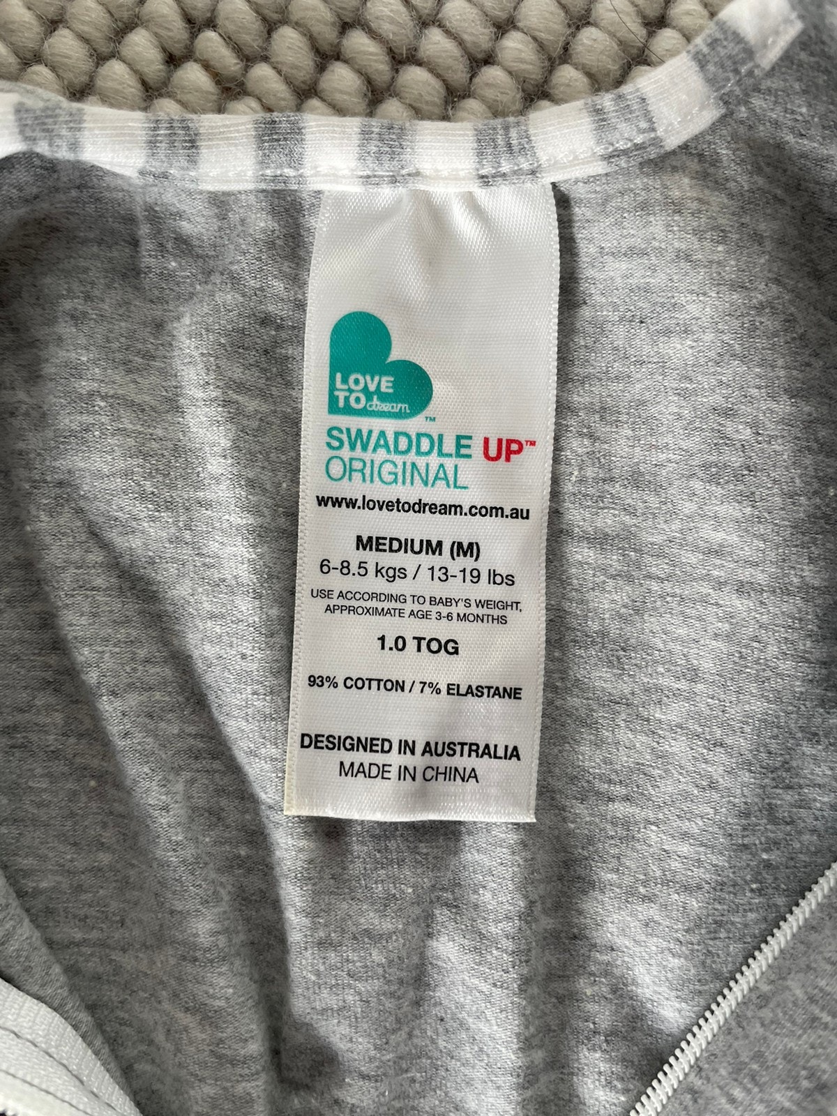 Swaddle Up kapalopussi koko M, uusi Tori
