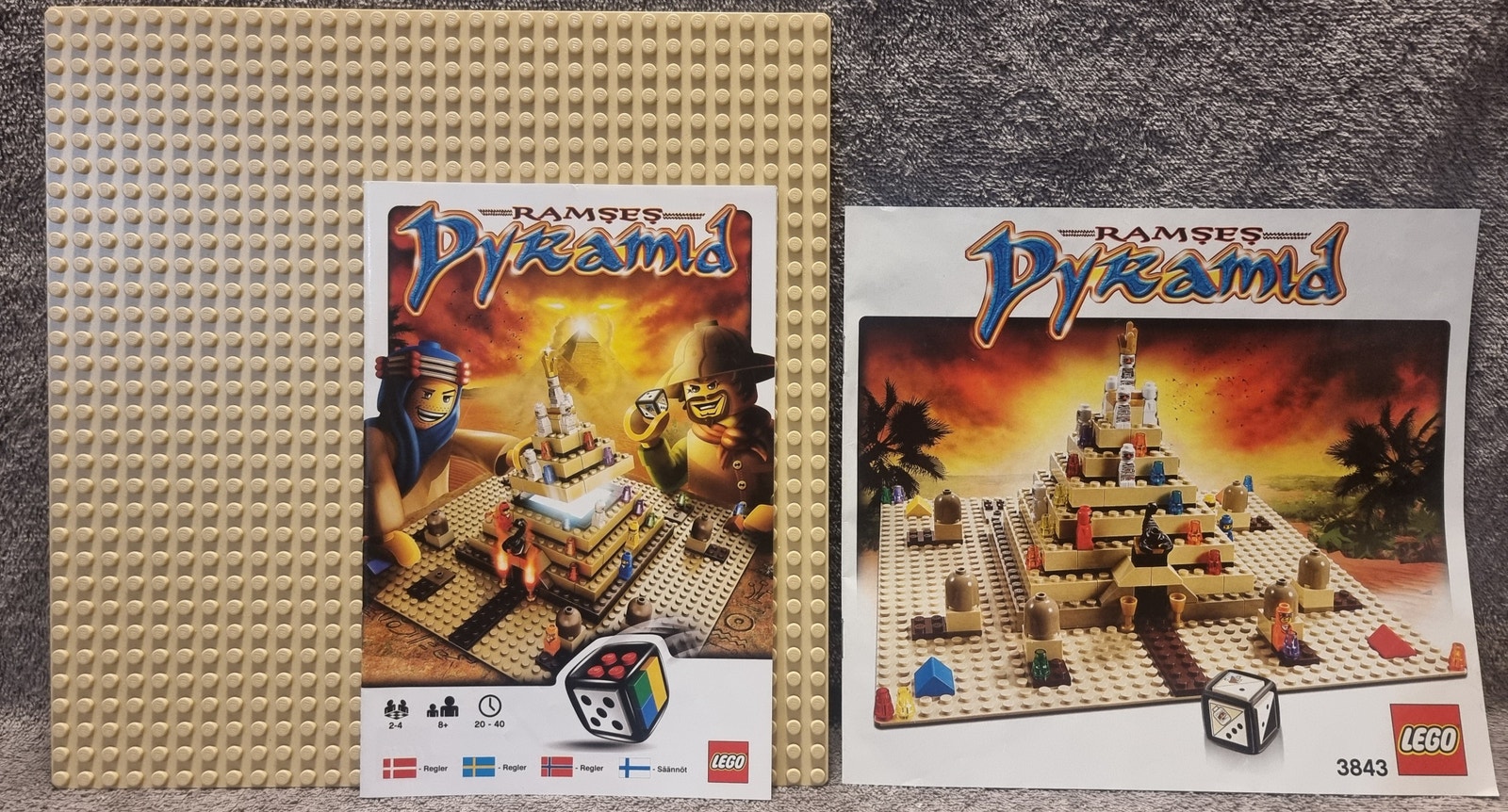 Lego 3843 Ramses Pyramid LEGO [Games] Ramses Pyramid (3843) — Poggers