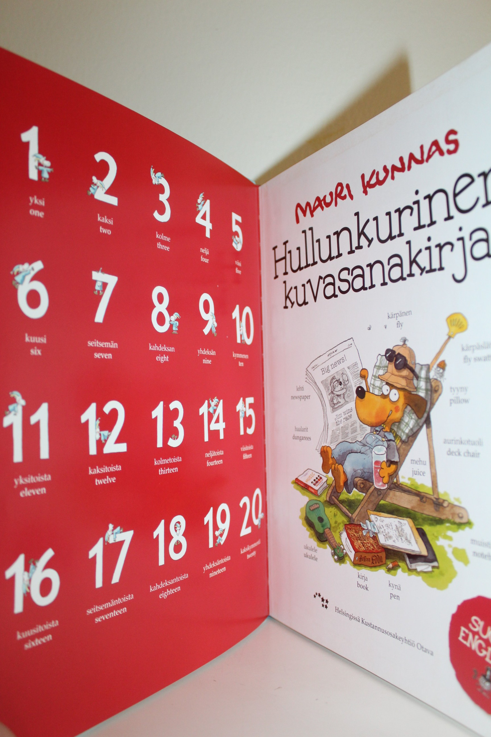Suomi-englanti kuvasanakirja | Tori