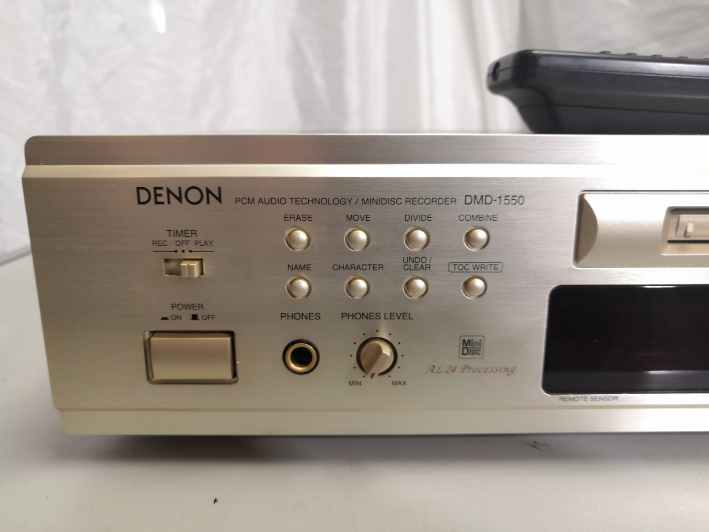 Denon DMD-1550 minidisc soitin | Tori