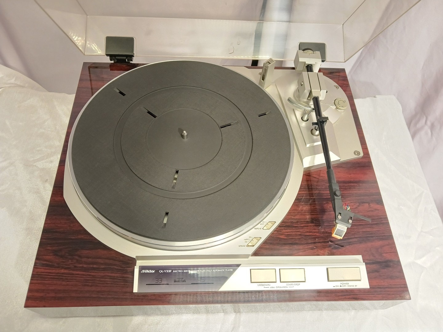 Victor ビクター レコードプレーヤー QL-Y33F MMカートリッジ（SHURE