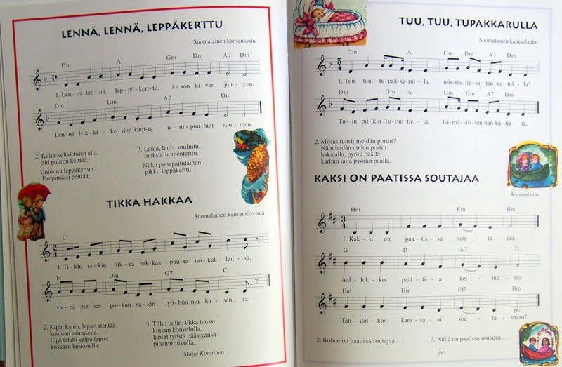 Laula laula lapseni : 44 lastenlaulua, Lasten Parhaat Kirjat | Tori