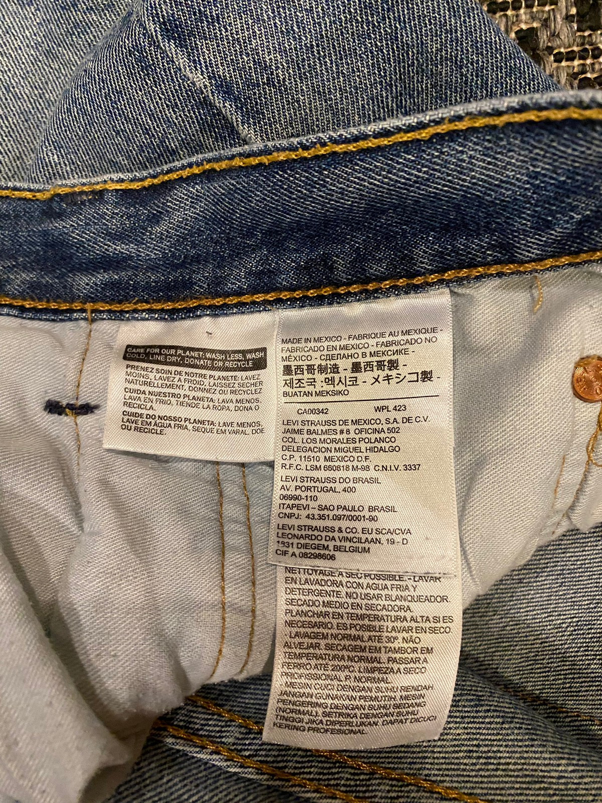 Levis 501xx made in mexico best sale