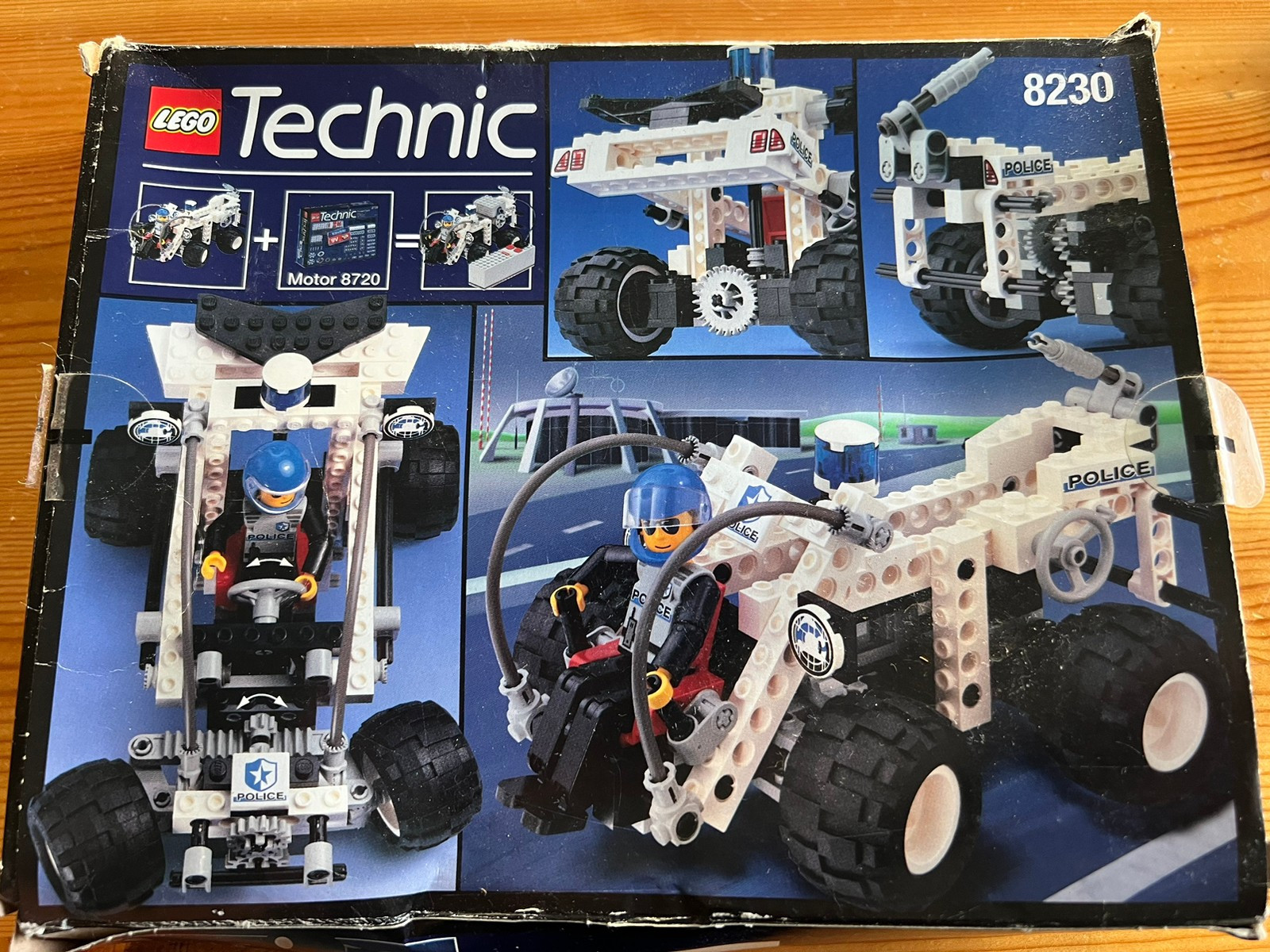 Lego Technic 8230 poliisimonkija Tori