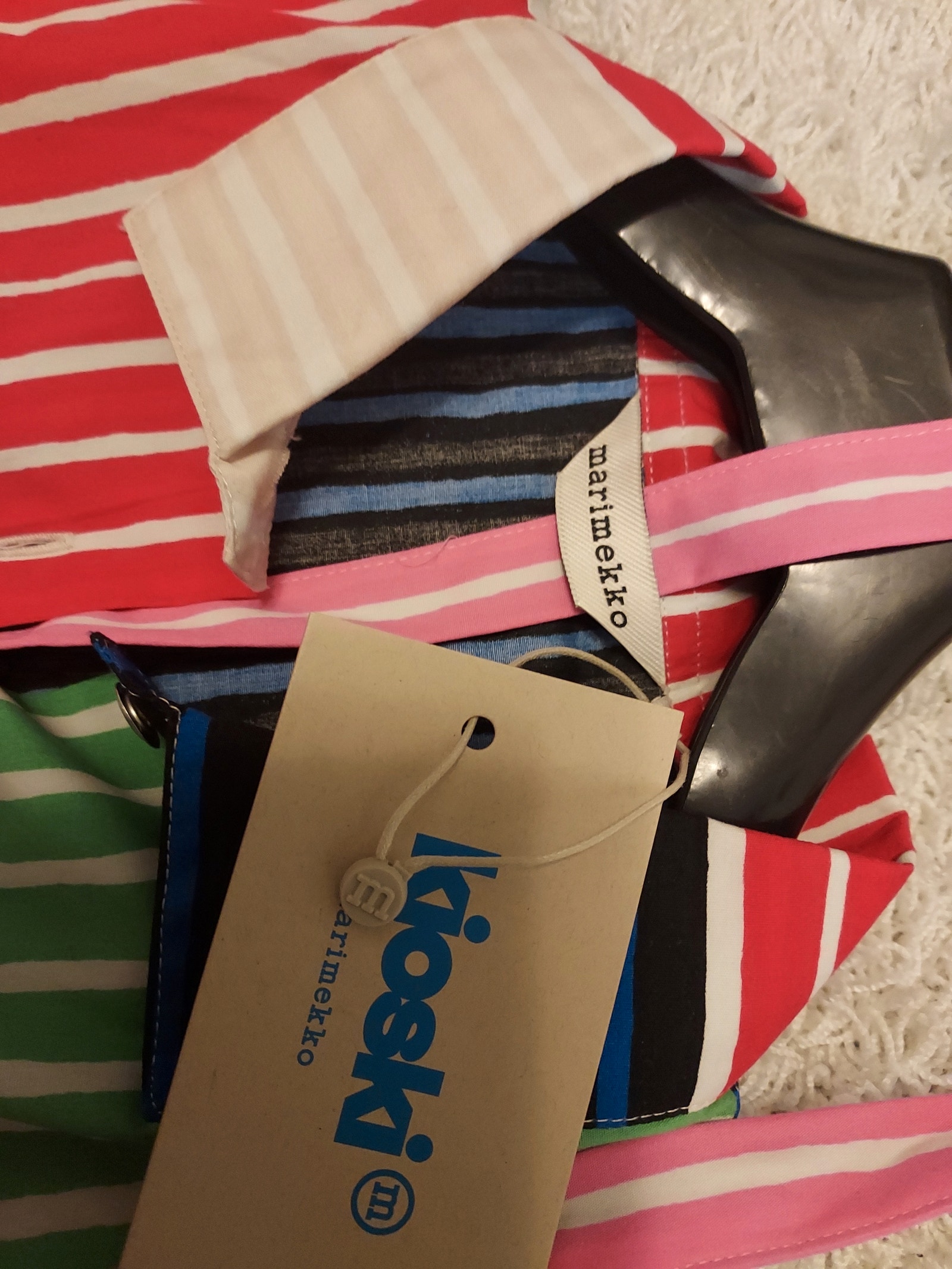 marimekko 【kioski】Jokapoika / dress S Jokapoika Dress Kioski cotton shirt dress | Marimekko