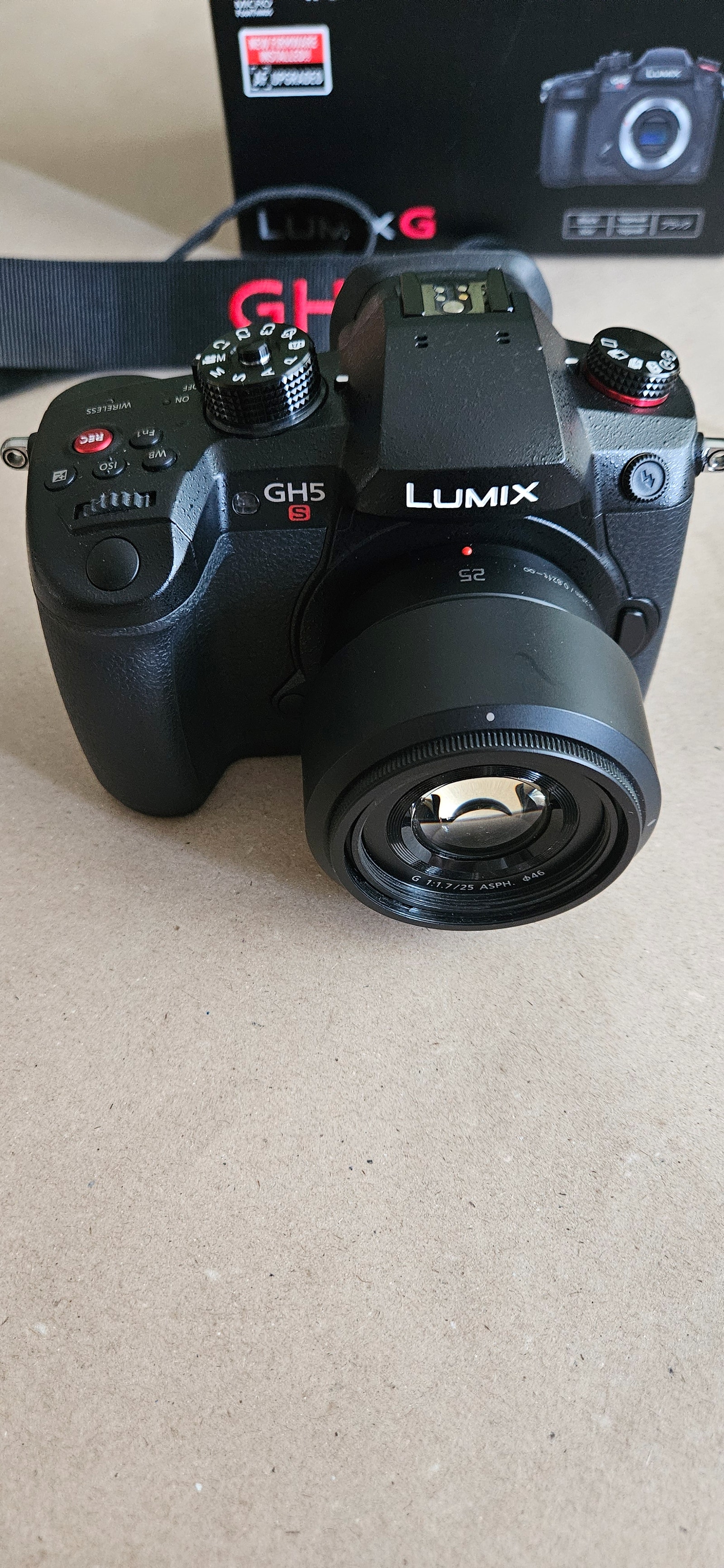 GH5S ja objektiivi yhteishintaan Tori