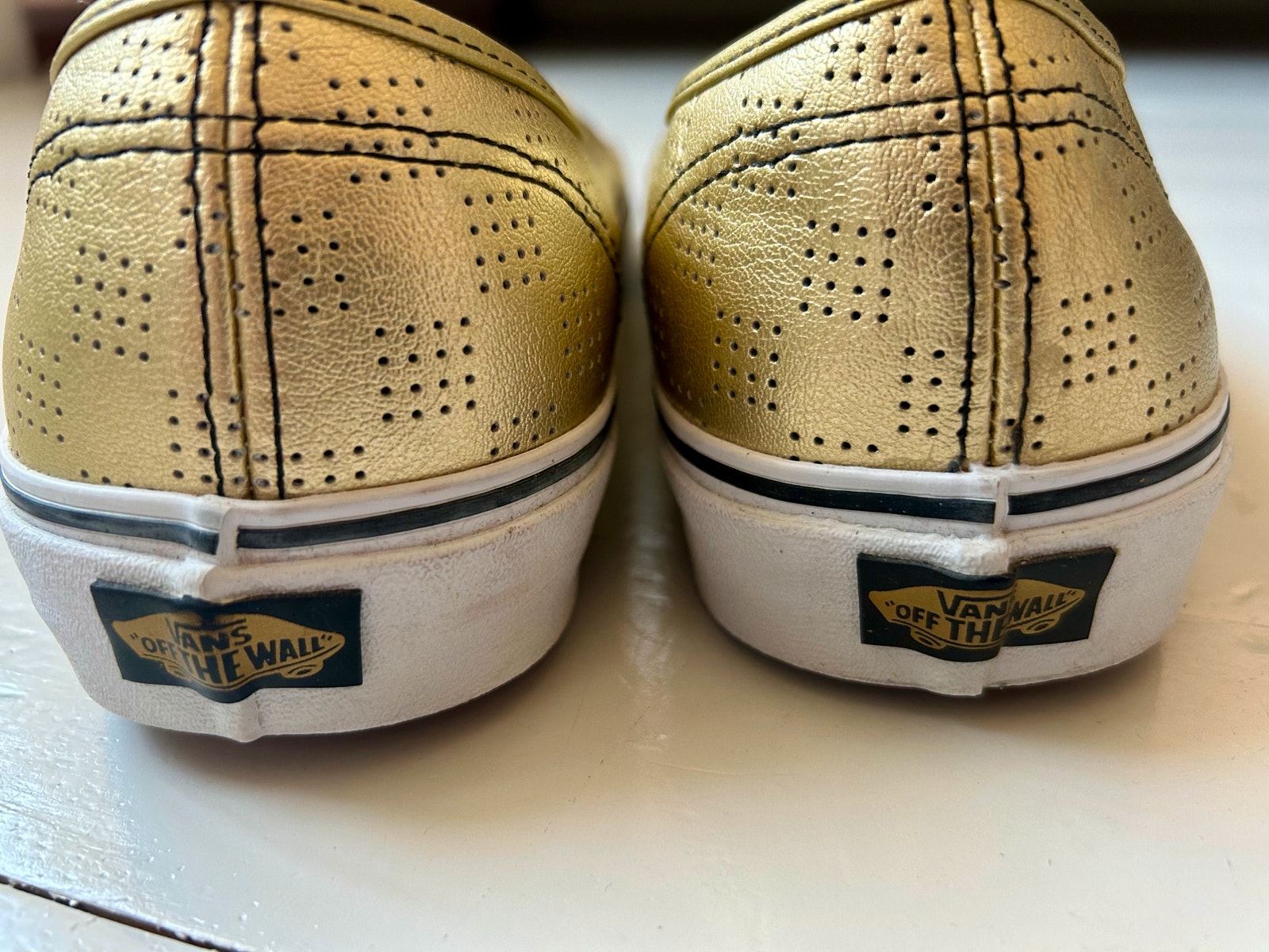 Vans 50th Anniversary Burgundy Vans With Gold Vans 50th