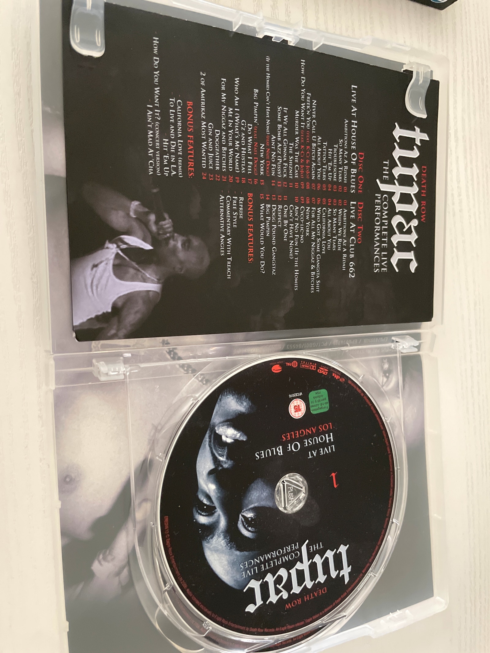 【中古】 DVD 2PAC / COMPLETE LIVE PERFORMANCES Tupac - Live at the House of Blues (DVD) Snoop Dogg, Kurupt