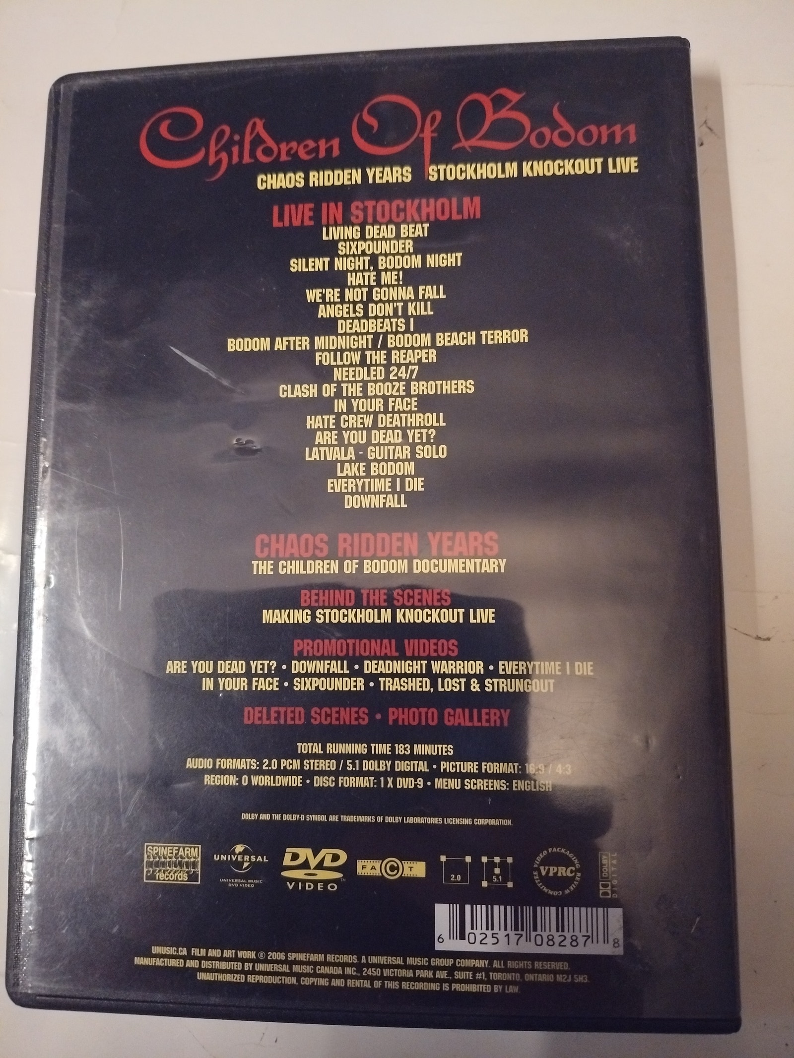 その他 Chaos Ridden Years: Stockholm Knockout Live [DVD] [Import] bme6fzu Children Of Bodom – Chaos Ridden Years | Stockholm Knockout