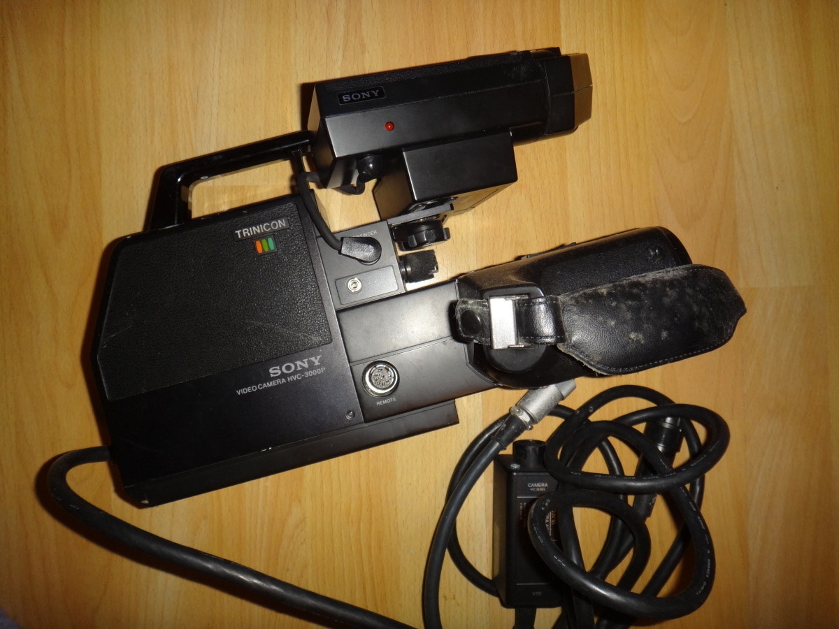 Hvc 3000p Sony Videokamera Sonoptor 11-70mm 1,4 Sony Trinicon Tori