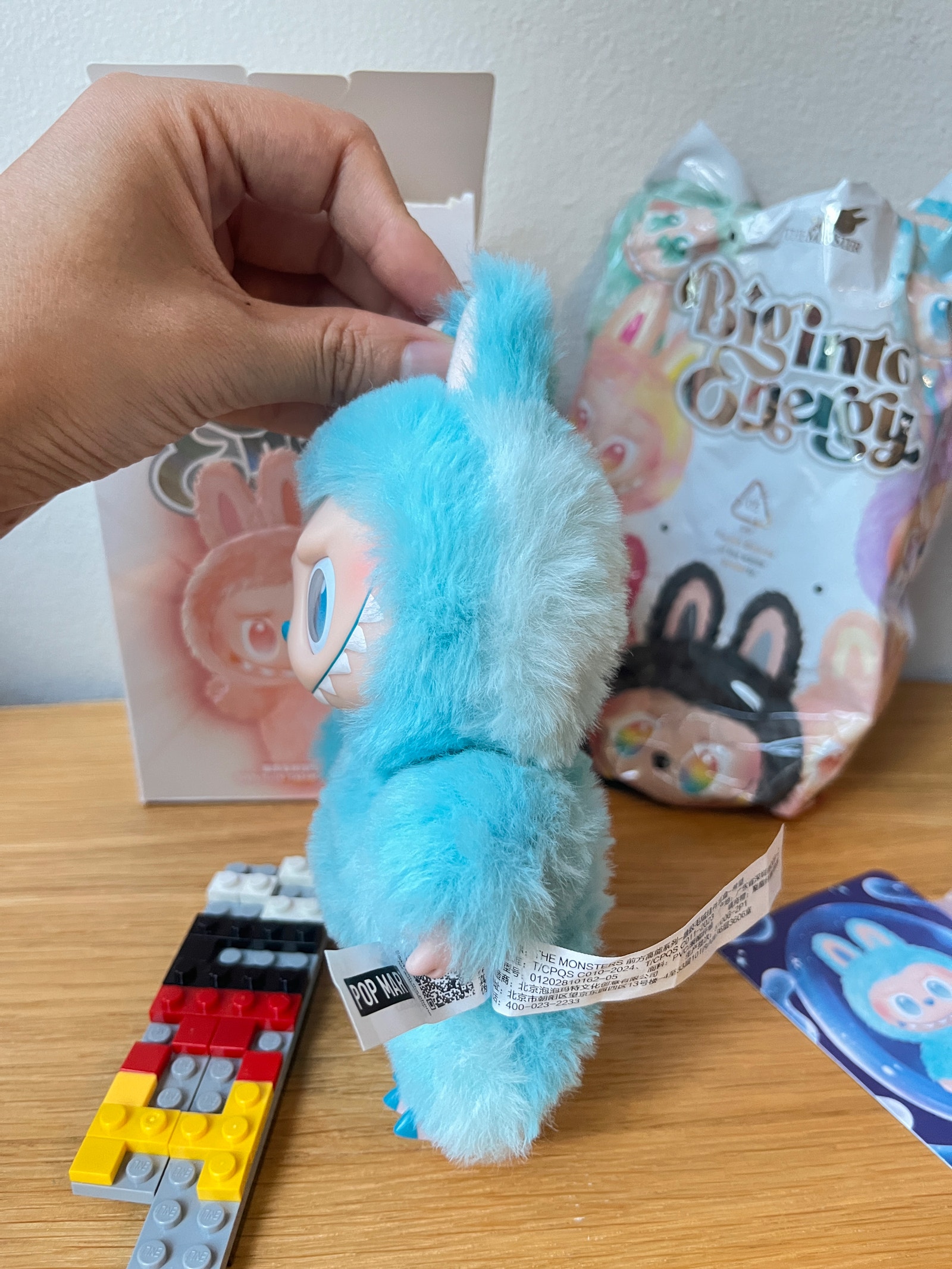 Labubu Big into energy Hope Keychain | Tori