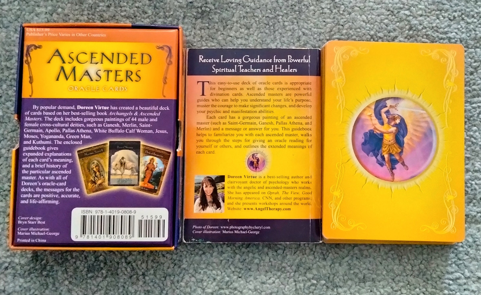 Ascended Masters oraakkelikortit. Doreen Virtue | Tori
