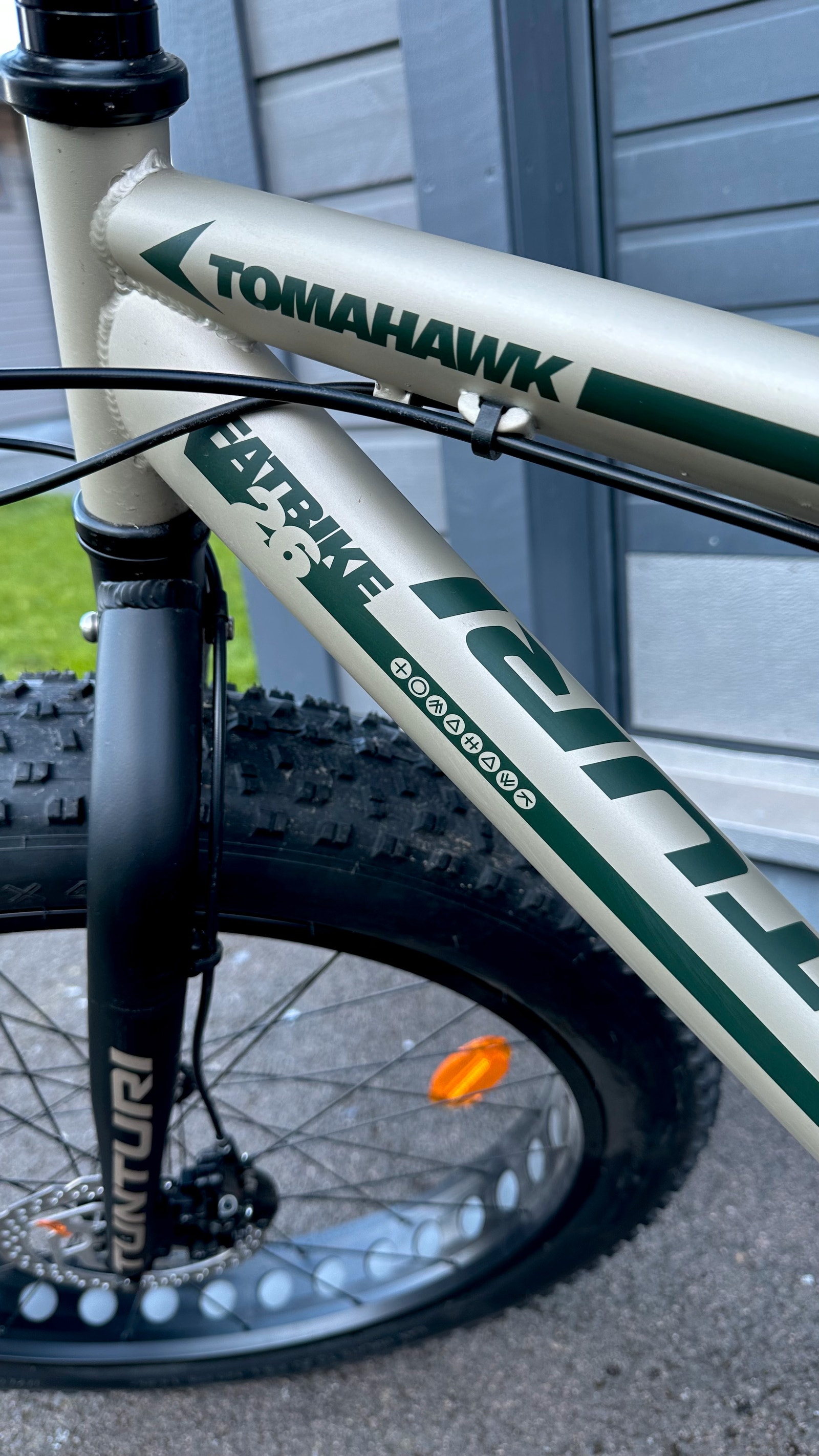 Tunturi Tomahawk 26” fatbike Tori