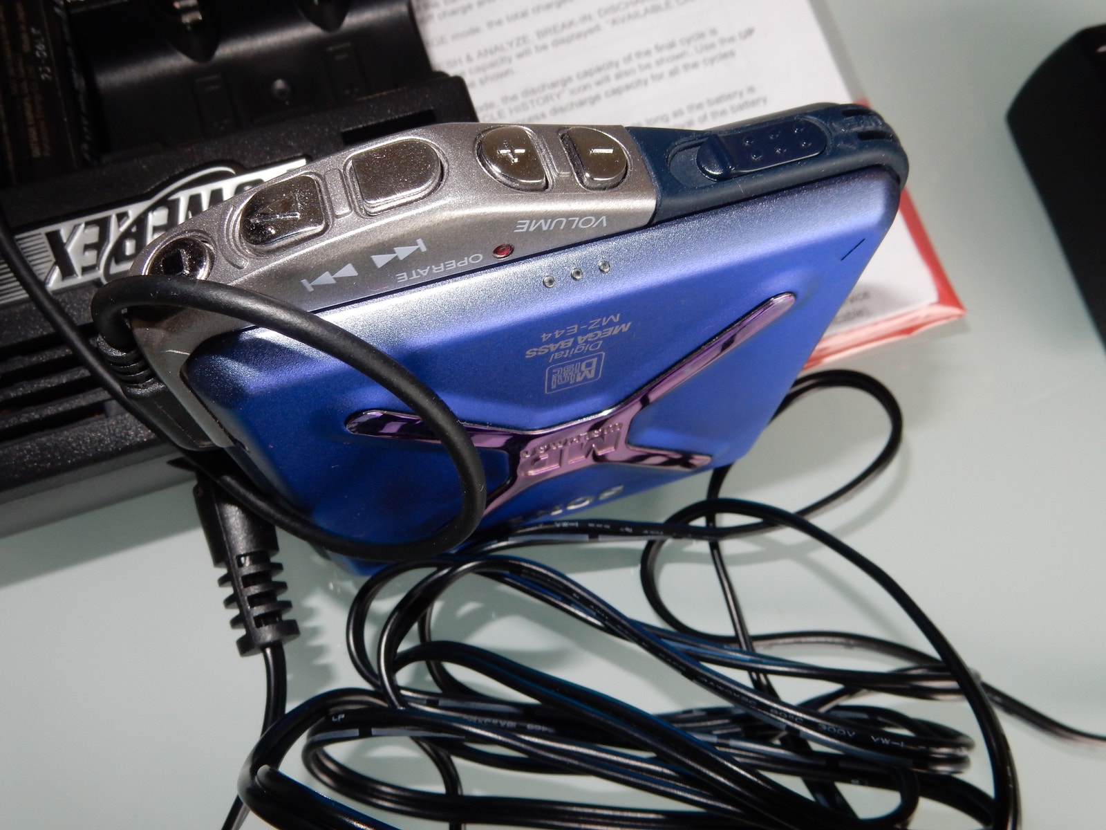 SONY - 【美品DE完動品】SONY MD WALKMAN MZ-E44 Amazon | SONY ソニー MZ-E44 マーメイドブルー ポータブルMD