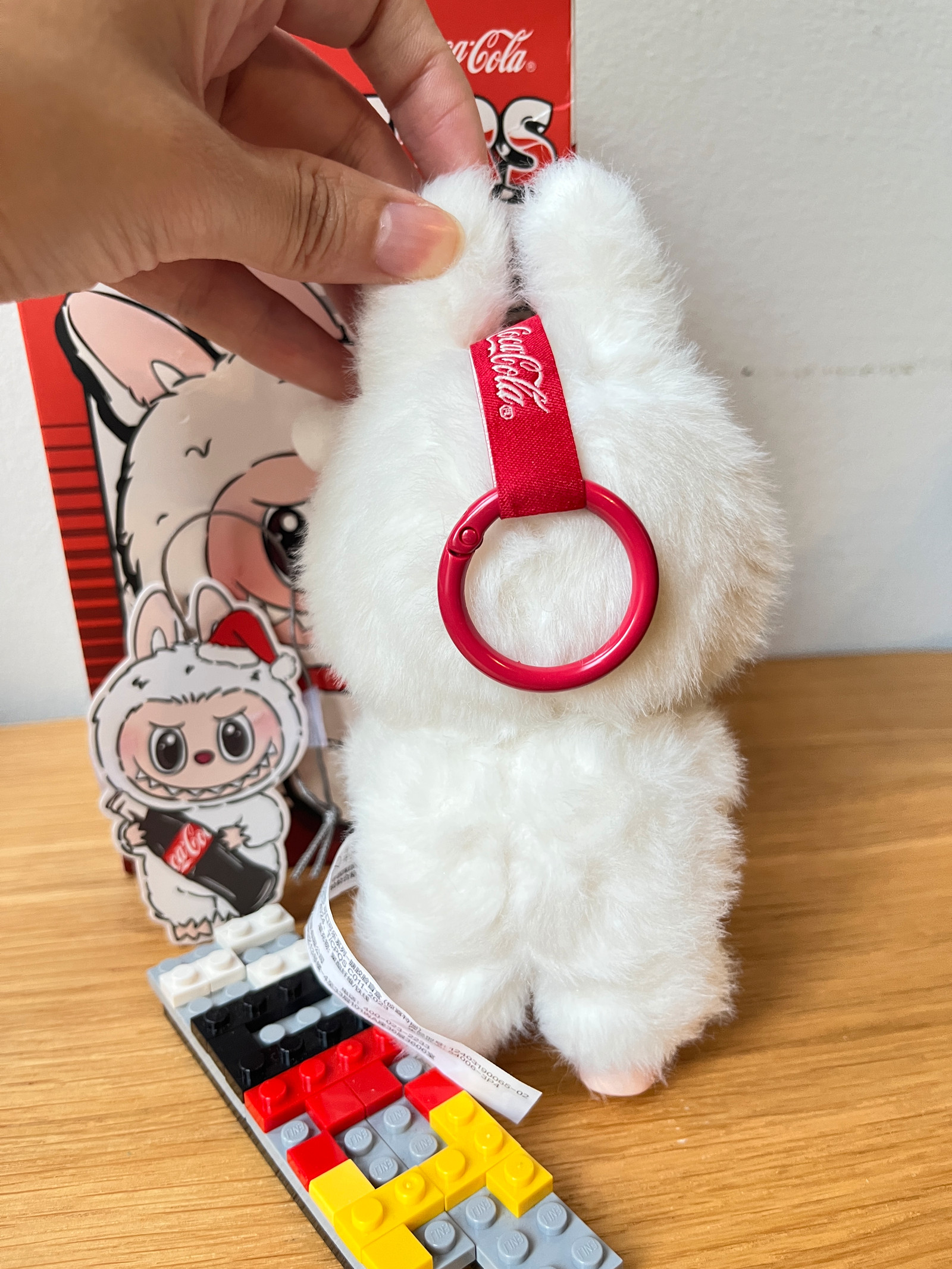 POP MART☆LABUBU COCA COLA SERIES SURPRISE SHAKE KEYRING Buy POP MART Labubu Coca-Cola Surprise Shake Plush Keychain