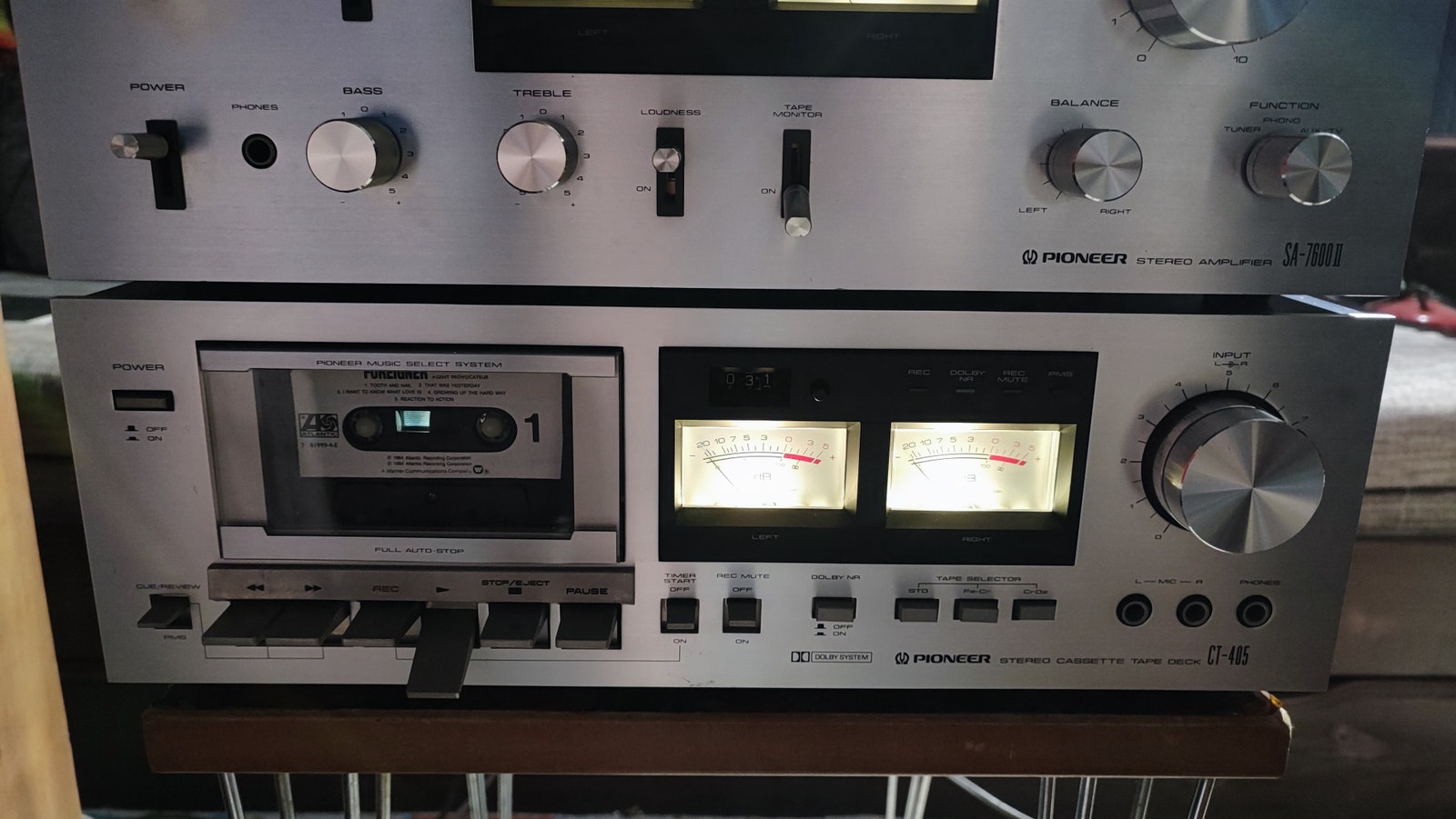 Pioneer SA-7600ii, TX-7800ii ja CT-405 | Tori