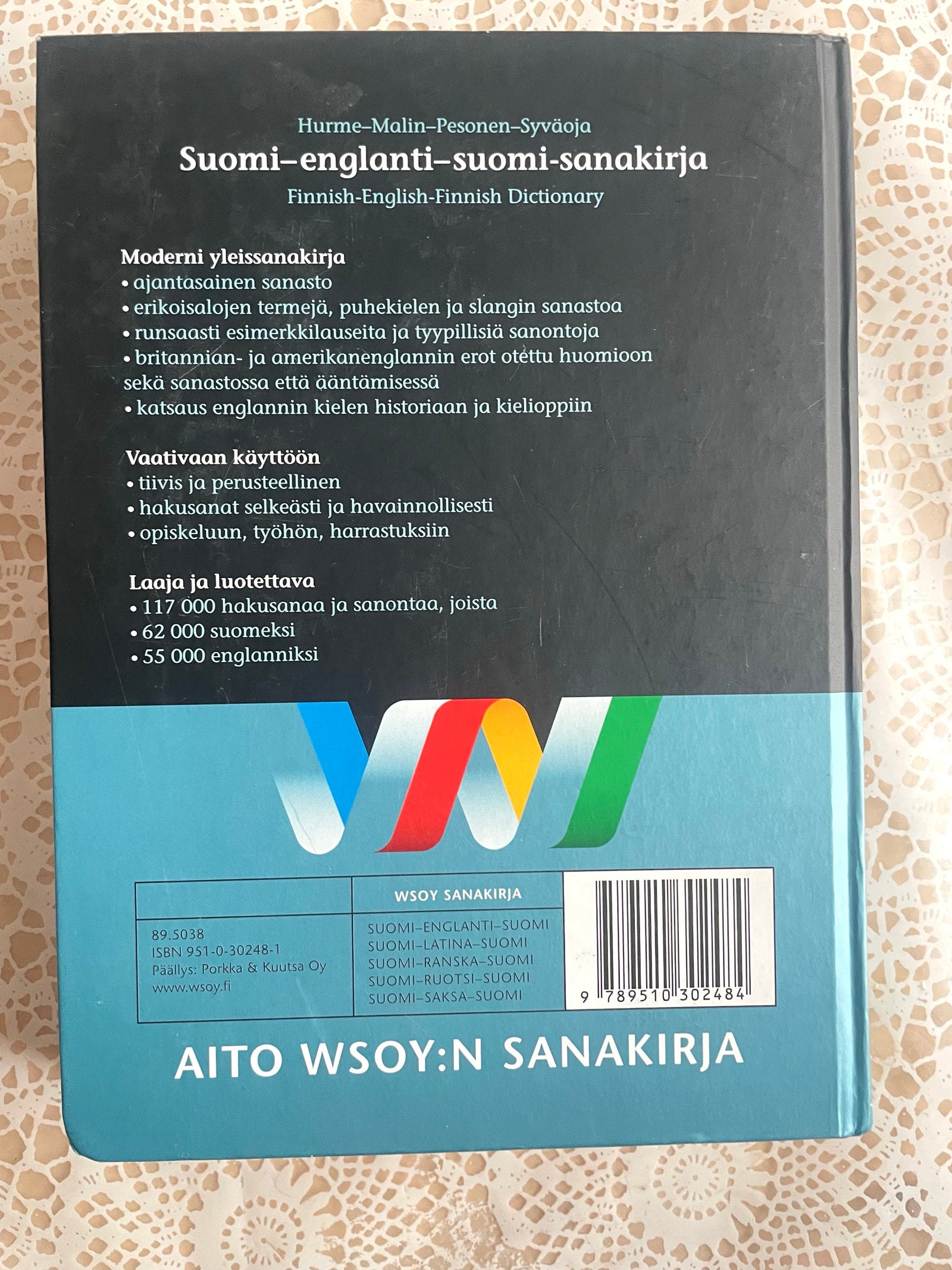 Suomi englanti suomi sanakirja/ wsoy | Tori