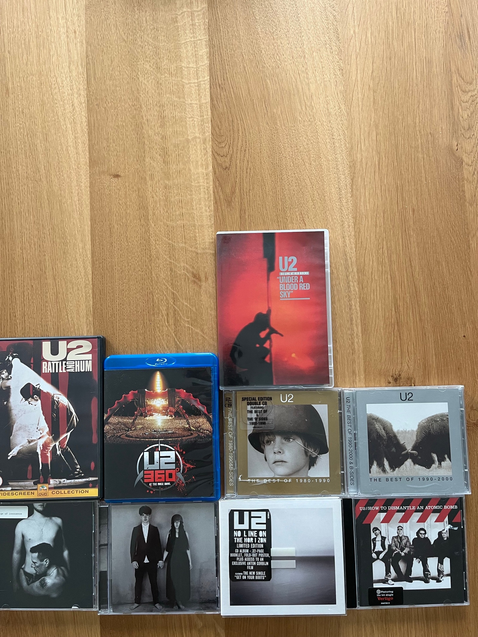 U2 CD/DVD levyjä | Tori