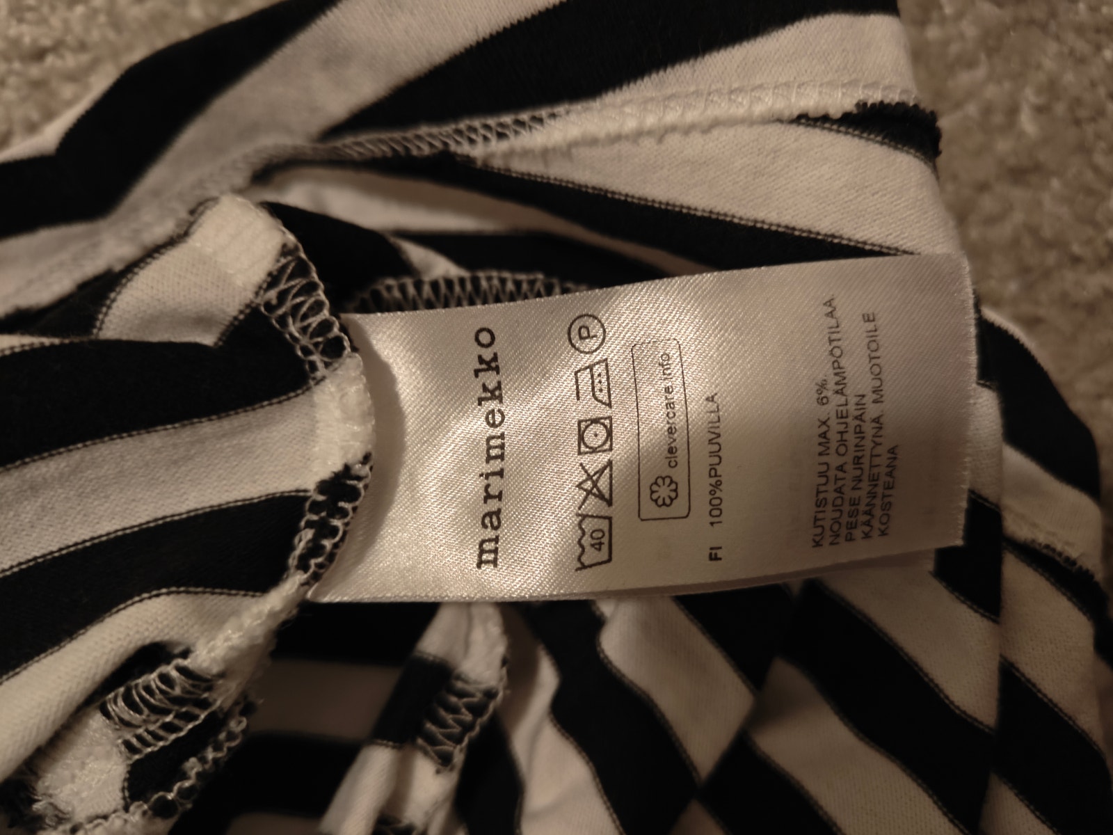 Marimekko Tasaraita Tuike tunika S | Tori