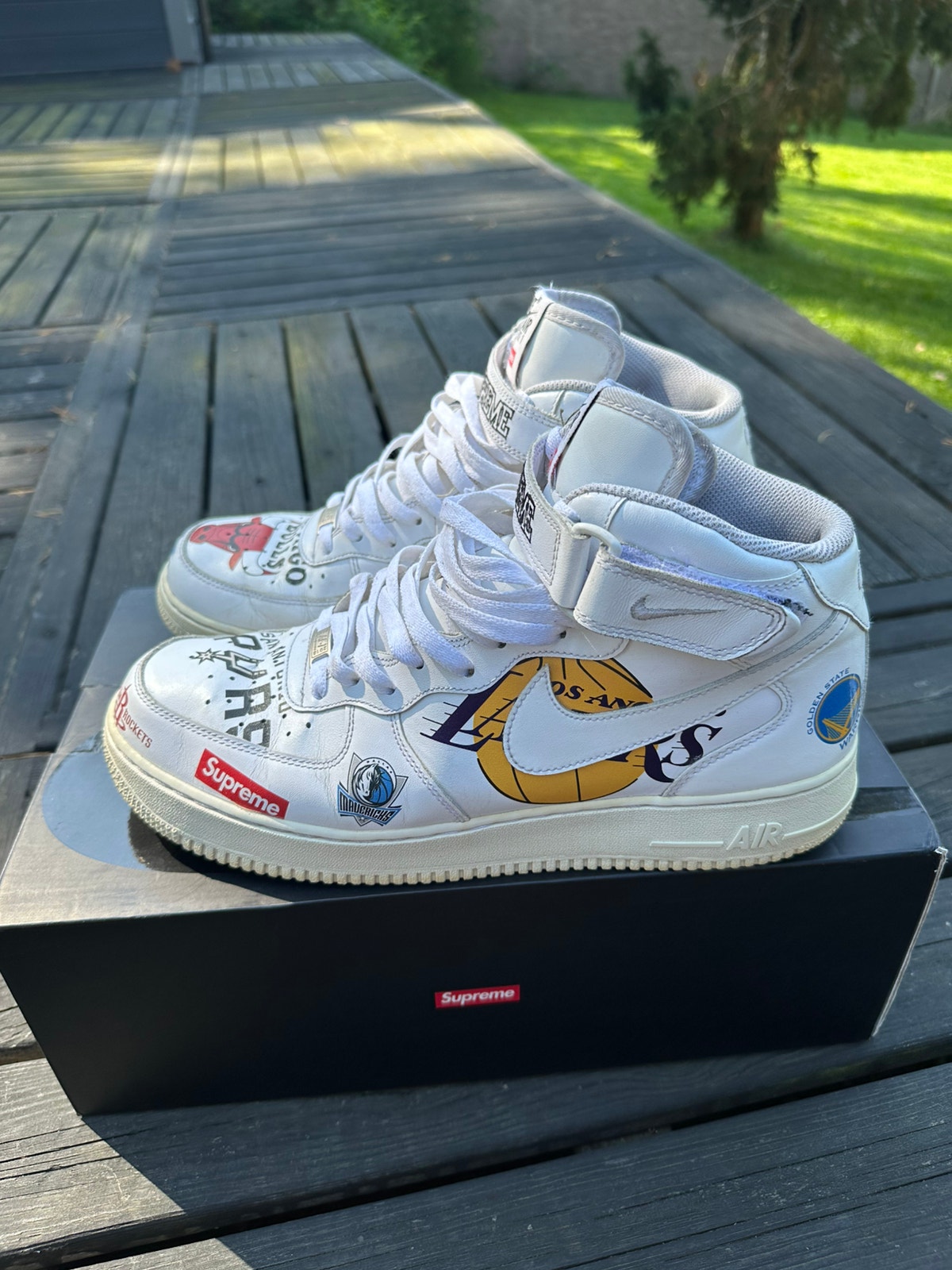 Nike Air Force Mid Supreme x NBA Tori