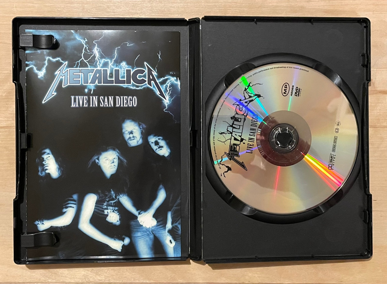 Metallica Live in San Diego DVD | Tori