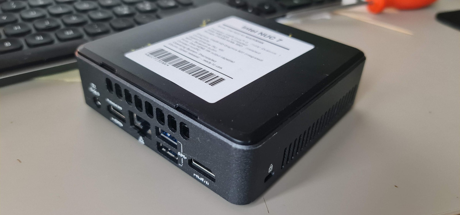2台 Intel NUC7i3DNK ミニPC 第7世代i3 Windows11 2台 Intel NUC7i3DNK