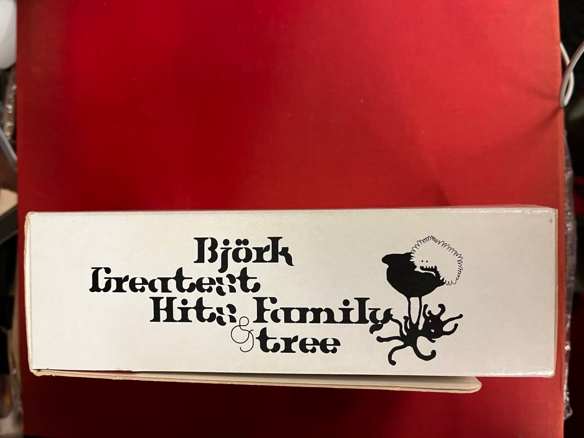 Björk Greatest Hits & Family Tree PROMO Box Set 6 x CD + VHS | Tori