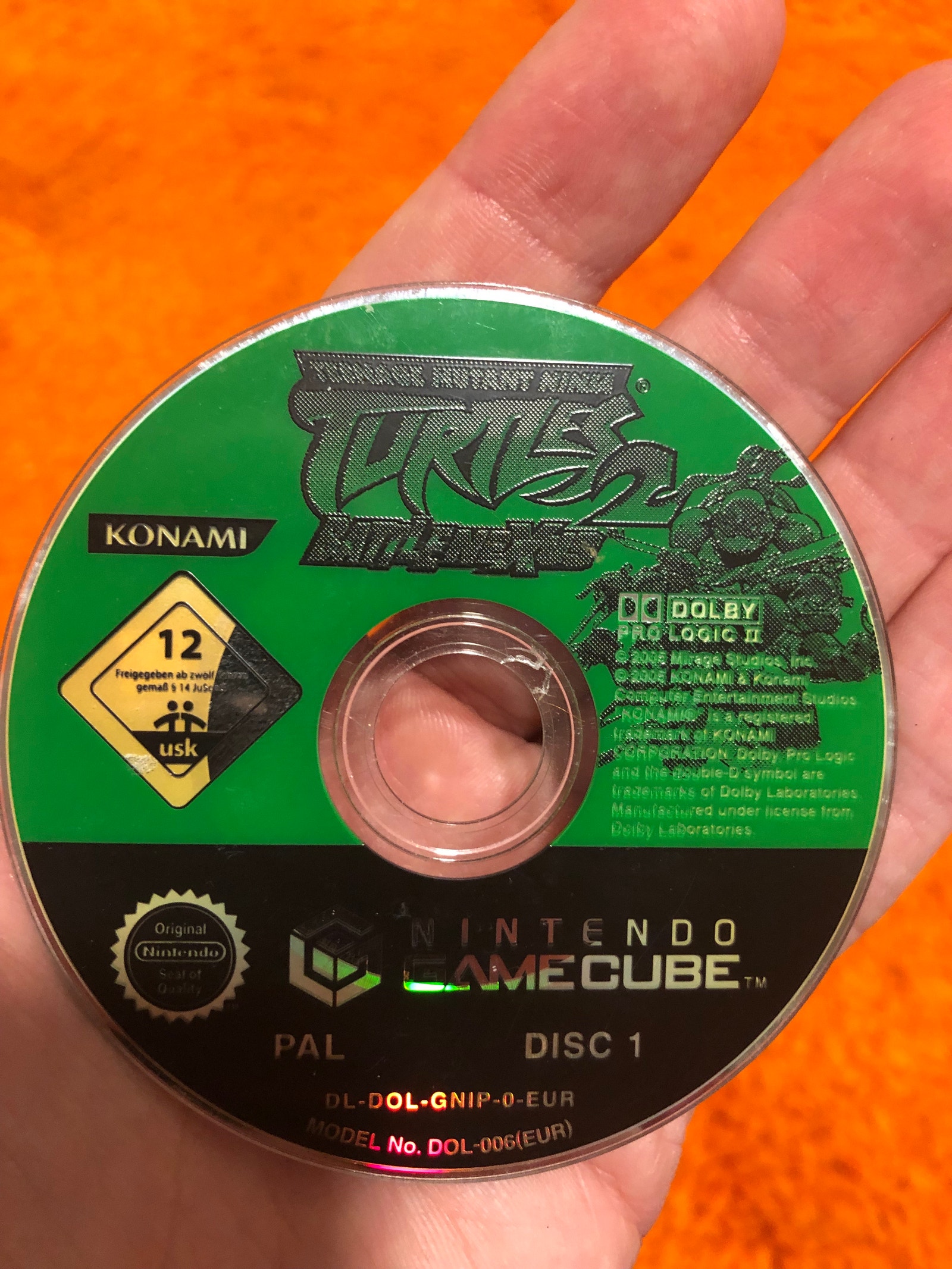 Teenage Mutant Ninja Turtles 2: Battlenexus Sur GameCube – Version PAL – Bon état