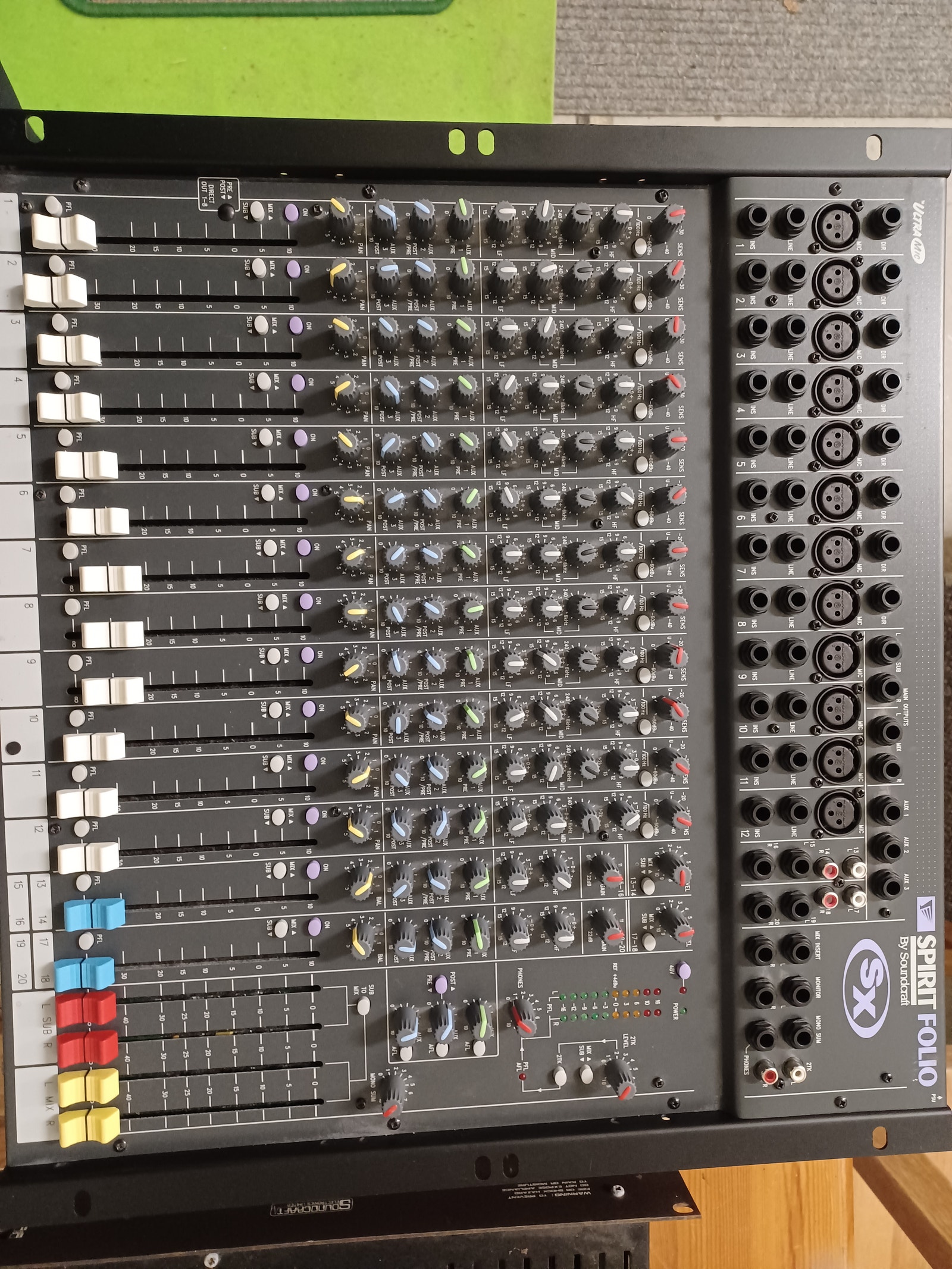 Soundcraft Spirit Folio SX 20/2/2 mikseri | Tori