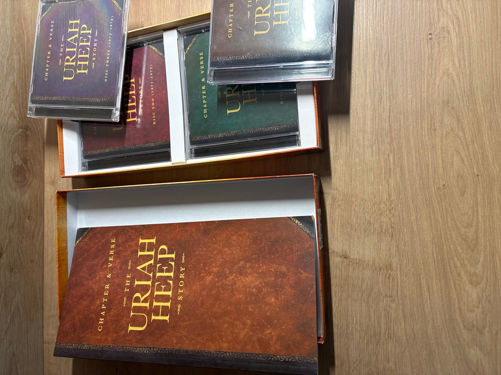 Uriah Heep Chapter & Verse 6cd Box | Tori