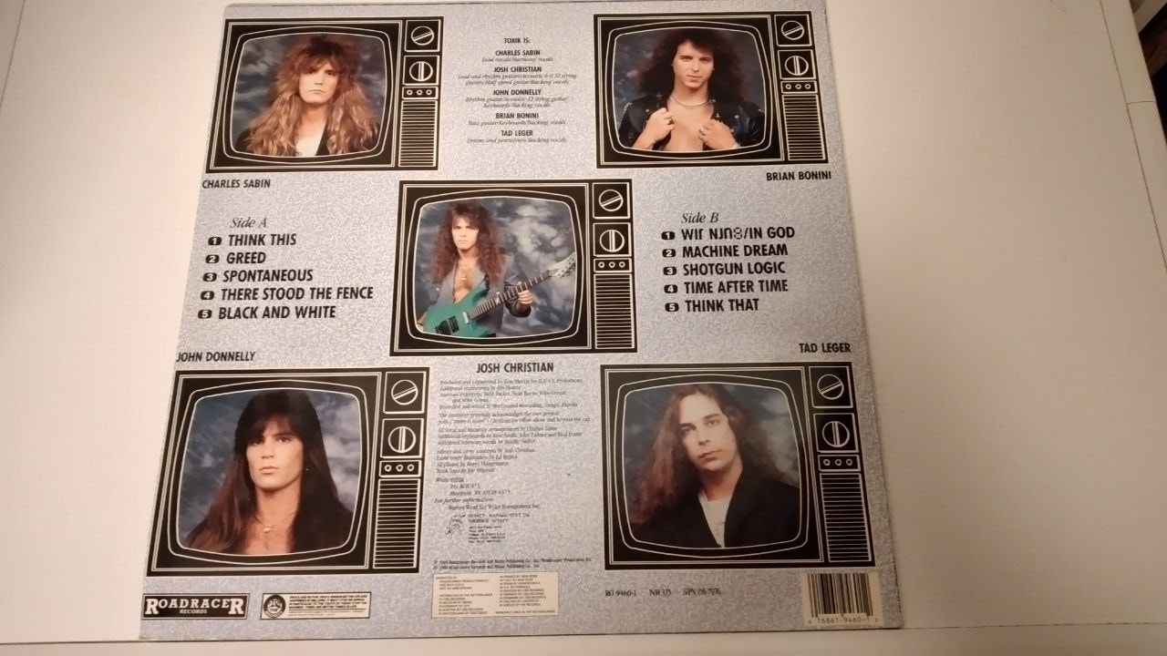 Toxik – Think This, 1989 NM (Xtr. rare) | Tori