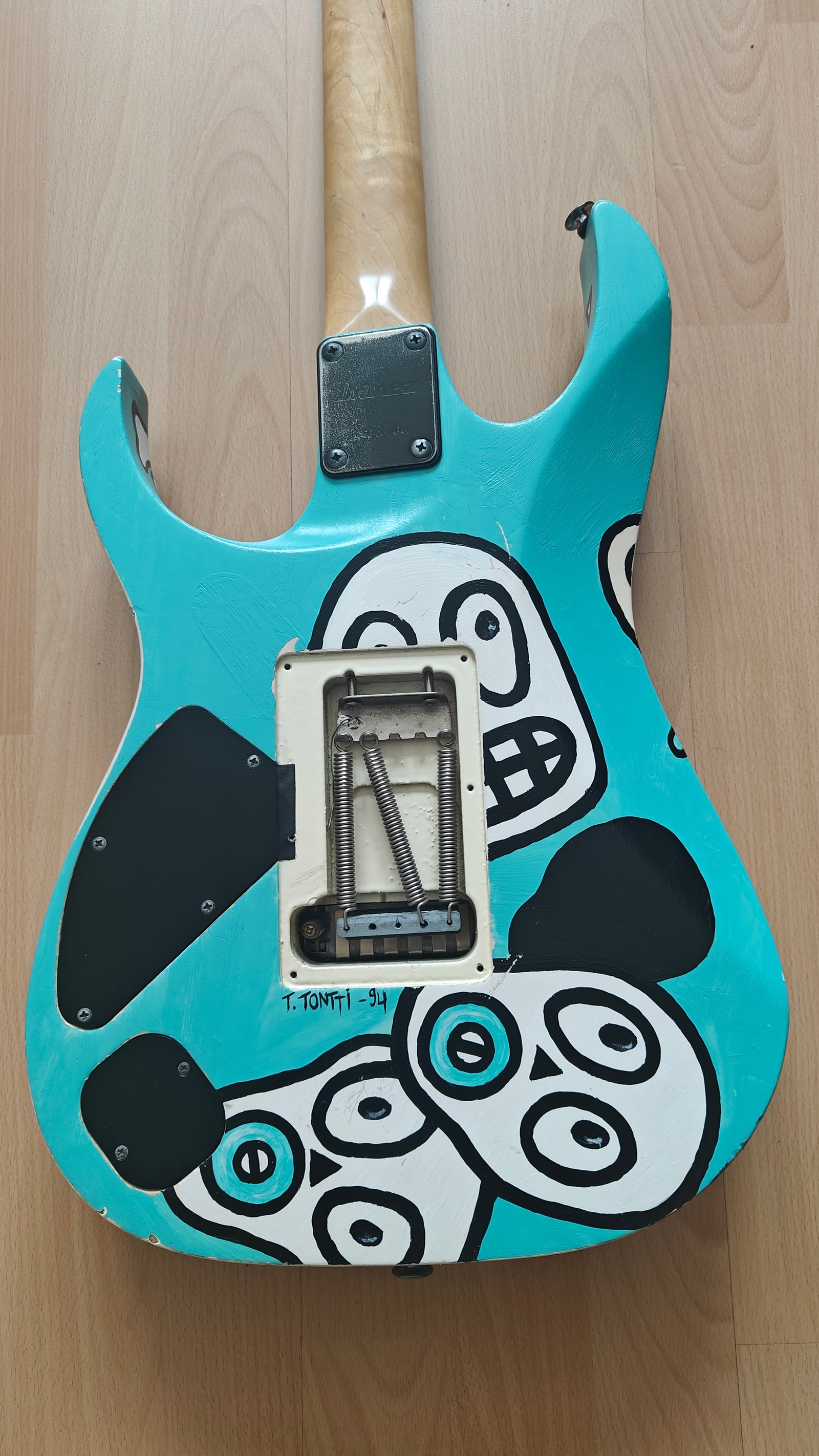 Ibanez RG760 1990 custom -maalauksella | Tori