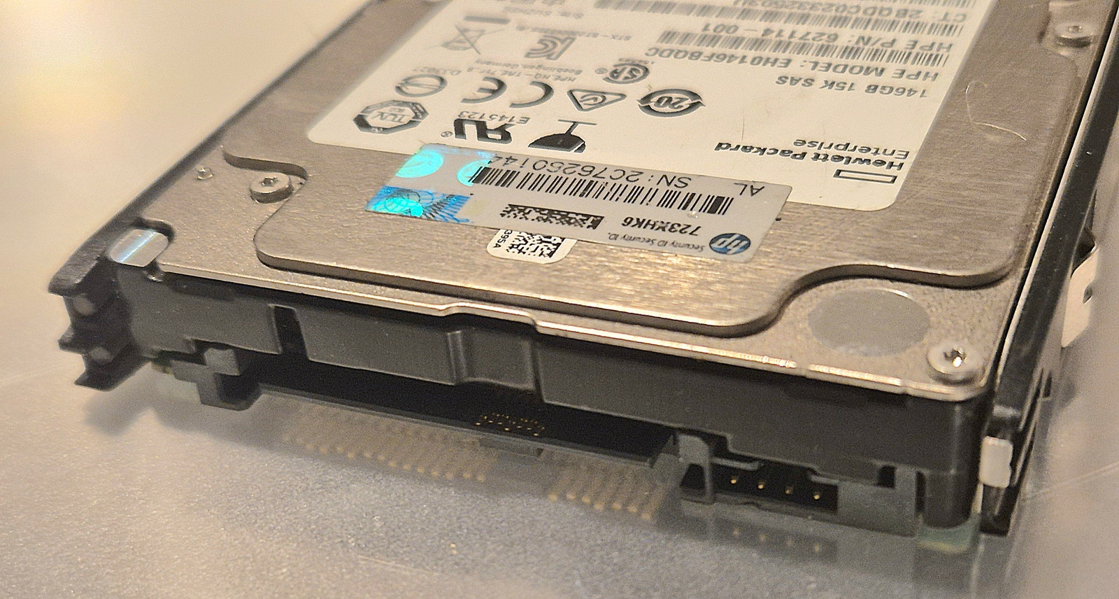 HPE 146GB 15K SAS 2.5