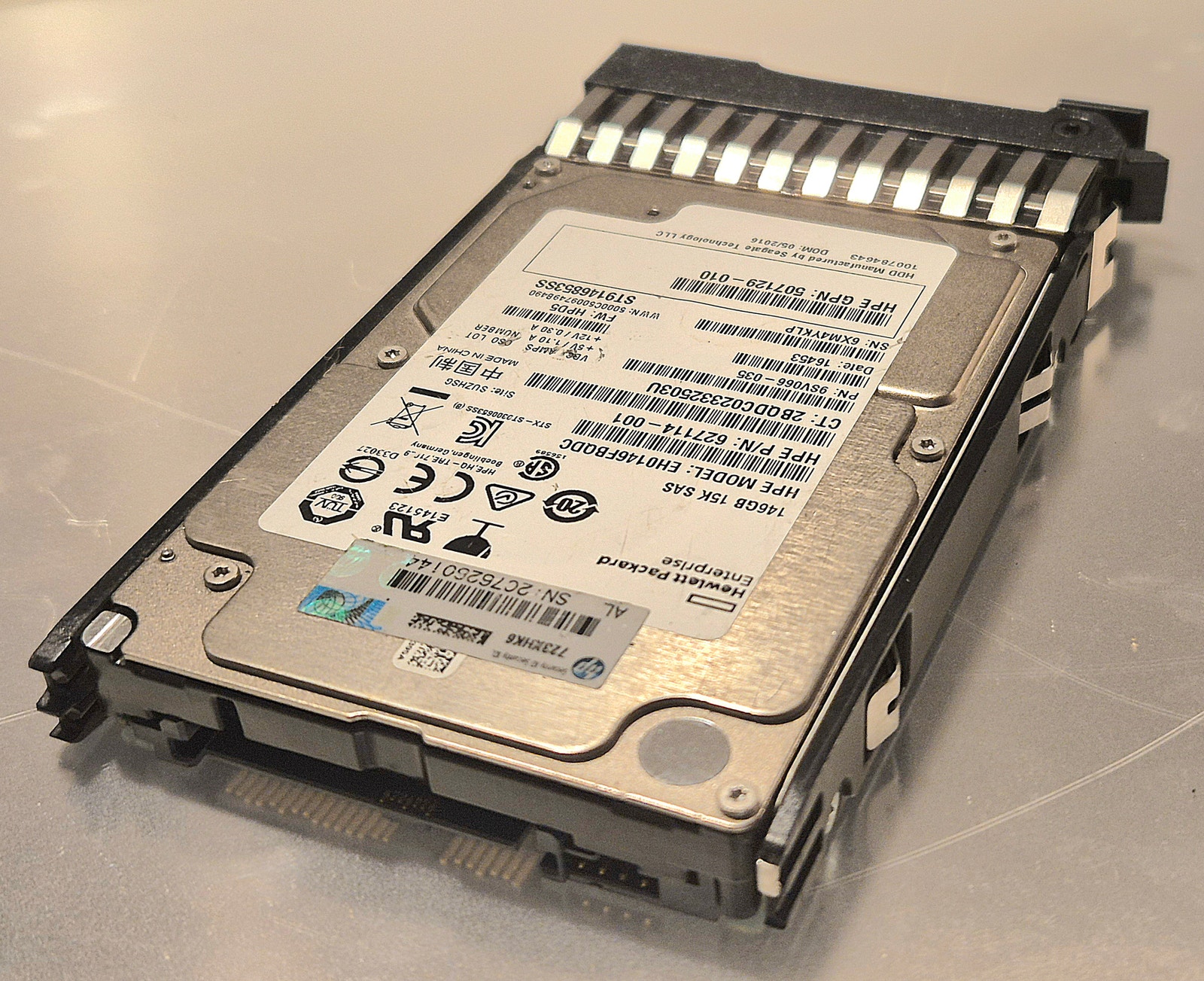 HPE 146GB 15K SAS 2.5